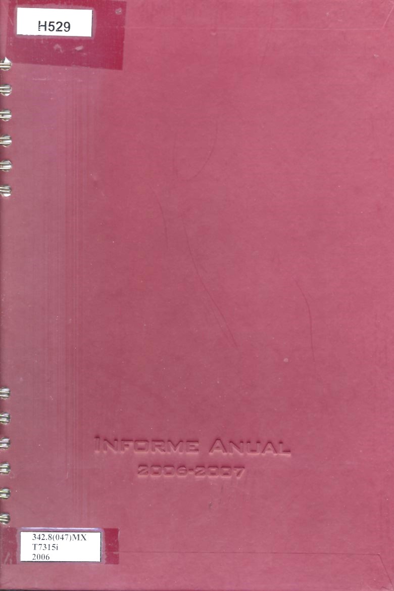 Informe anual, 2006 - 2007 vignette